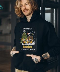 Pittsburgh Steelers Snoopy Family Christmas Shirt