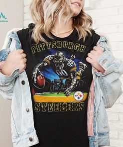 Pittsburgh Steelers Steely McBeam Nation here we go mascot t shirt