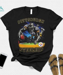 Pittsburgh Steelers Steely McBeam Nation here we go mascot t shirt