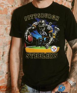 Pittsburgh Steelers Steely McBeam Nation here we go mascot t shirt