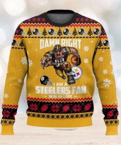 Pittsburgh Steelers Ugly Sweater 3D Printed Men And Women Christmas Gift