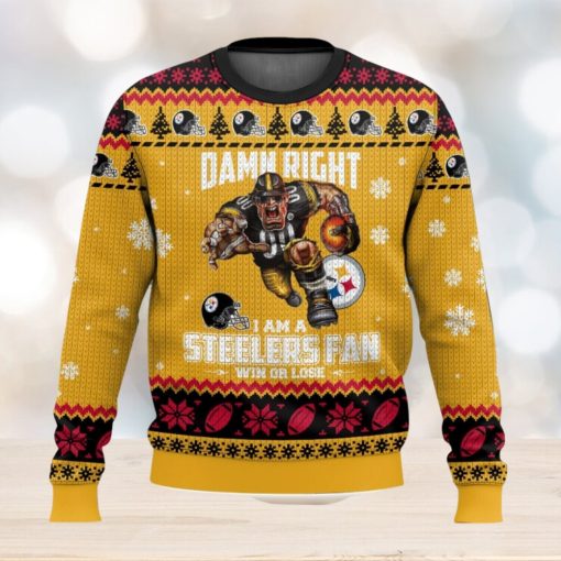 Pittsburgh Steelers Ugly Sweater 3D Printed Men And Women Christmas Gift