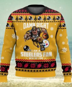 Pittsburgh Steelers Ugly Sweater 3D Printed Men And Women Christmas Gift