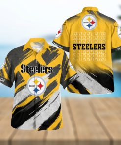 Pittsburgh Steelers Vintage Classic Button Shirt Hawaiian Shirt Gift For Fans