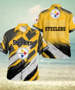 Pittsburgh Steelers Vintage Classic Button Shirt Hawaiian Shirt Gift For Fans