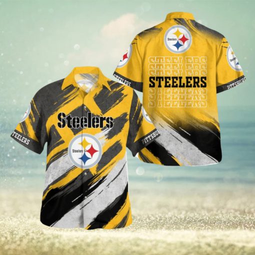 Pittsburgh Steelers Vintage Classic Button Shirt Hawaiian Shirt Gift For Fans