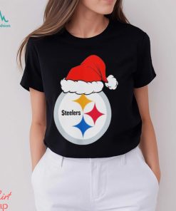 Pittsburgh Steelers logo Santa Hat Christmas 2023 Shirt