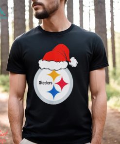 Pittsburgh Steelers logo Santa Hat Christmas 2023 Shirt