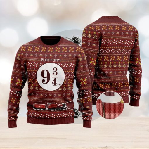 Platform 9 34 Ugly Xmas 3D Sweater Gift Holidays