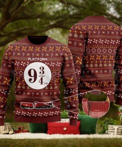 Platform 9 34 Ugly Xmas 3D Sweater Gift Holidays