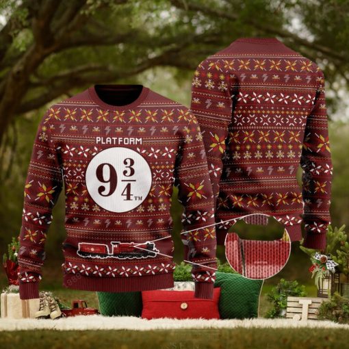 Platform 9 34 Ugly Xmas 3D Sweater Gift Holidays