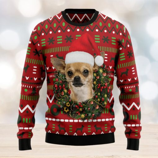 Playful Chihuahua Merry Christmas Ugly Christmas Sweater