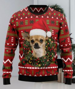 Playful Chihuahua Merry Christmas Ugly Christmas Sweater