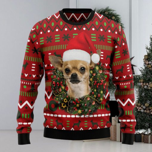 Playful Chihuahua Merry Christmas Ugly Christmas Sweater