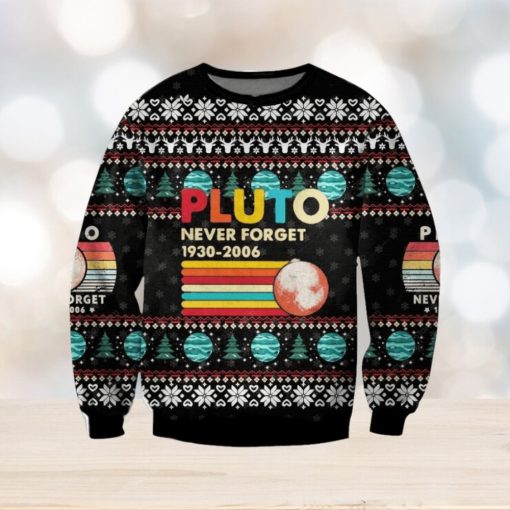 Pluto Never Forget 1930 2006 Ugly Sweater