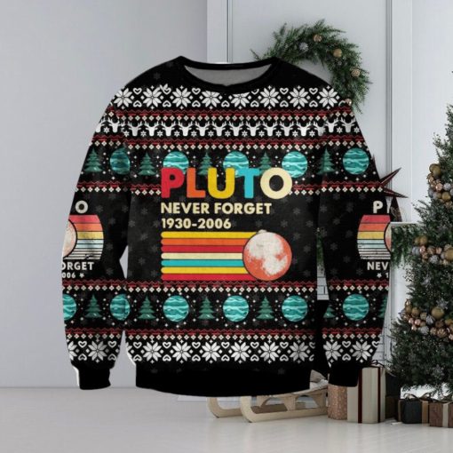 Pluto Never Forget 1930 2006 Ugly Sweater