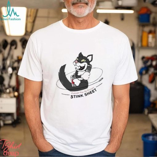 Podcast Psy Op Division Stink Sheet shirt