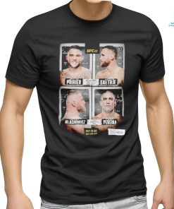 Poirier vs Gaethje and Blachowicz vs Pereira UFC 291 graphic shirt