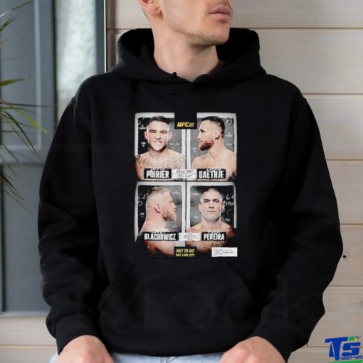 Poirier vs Gaethje and Blachowicz vs Pereira UFC 291 graphic shirt