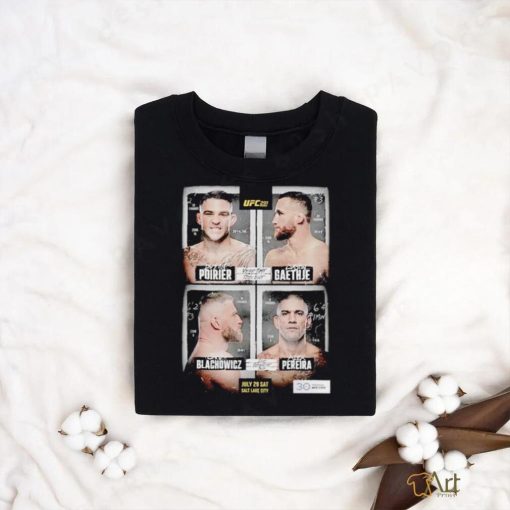 Poirier vs Gaethje and Blachowicz vs Pereira UFC 291 graphic shirt