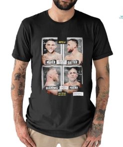 Poirier vs Gaethje and Blachowicz vs Pereira UFC 291 graphic shirt