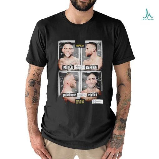 Poirier vs Gaethje and Blachowicz vs Pereira UFC 291 graphic shirt