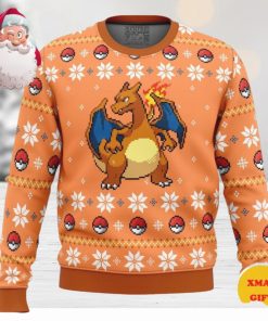 Pokemon Christmas Blaze Charizard Christmas AOP Sweater