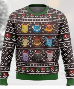 Pokemon Eeveelution Ugly Christmas Sweater