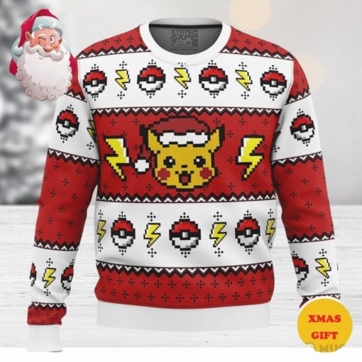 Pokemon Pikachu Christmas AOP Sweater