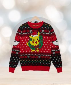 Pokémon Pikachu Wreath Holiday Sweater