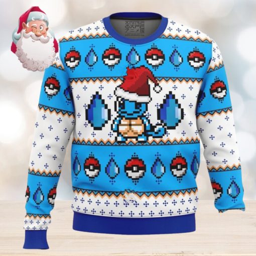 Pokemon Squirtle Christmas AOP Sweater