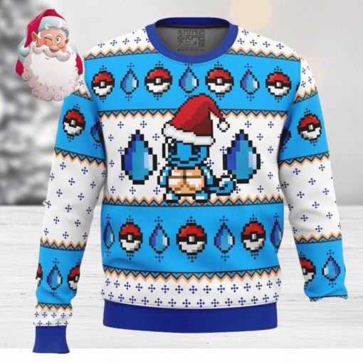 Pokemon Squirtle Christmas AOP Sweater