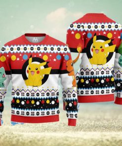 Pokemon Ugly Christmas Sweater For Men Womens 3D All Over Printed