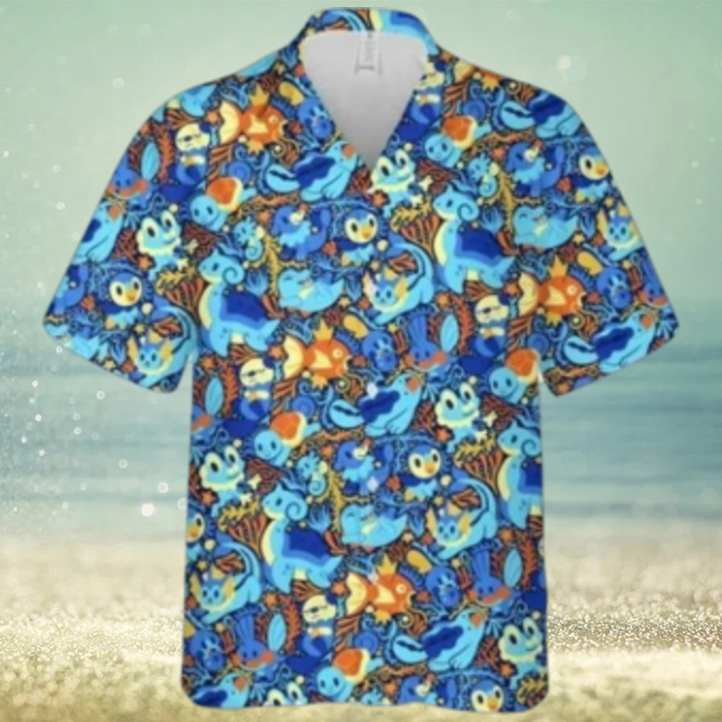 Pokemon pattern hot Hawaiian Shirt Pokemon pattern hot Hawaiian Shirt