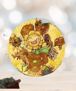 Pokemon x Van Gogh Museum Sunflora Art Inspired By Van Gogh Christmas Tree Decorations Ornament