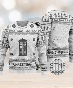 Police1 Box Knitted Christmas Sweater For Men And Women