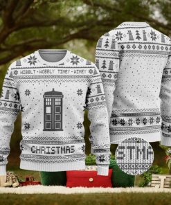 Police1 Box Knitted Christmas Sweater For Men And Women