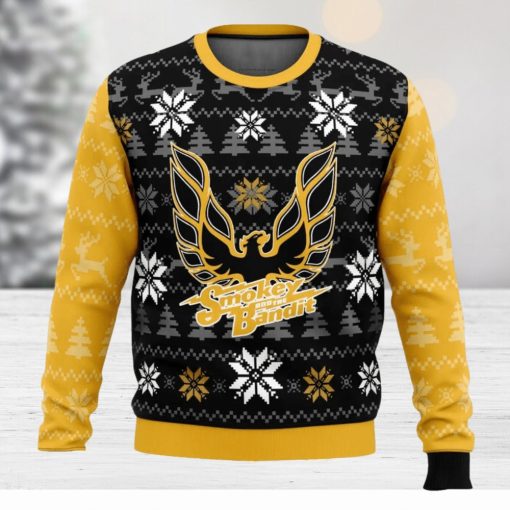 Pontiac Firebird Smokey and the Bandit Ugly Christmas Sweater 3D Printed Men And Women Christmas Hoiliday Gift