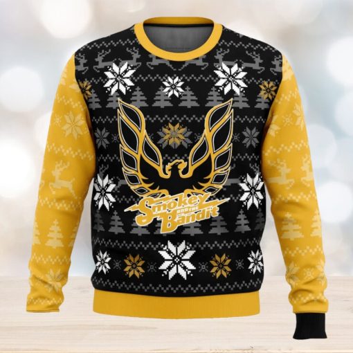 Pontiac Firebird Smokey and the Bandit Ugly Christmas Sweater 3D Printed Men And Women Christmas Hoiliday Gift