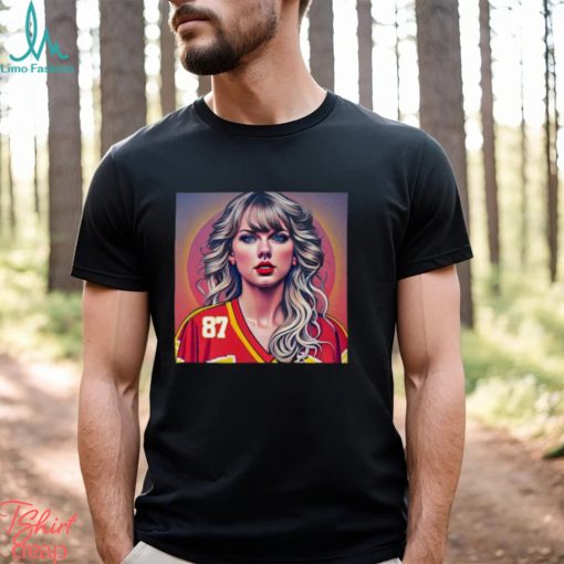 Popstar Swiftie Chiefs Fan T Shirt