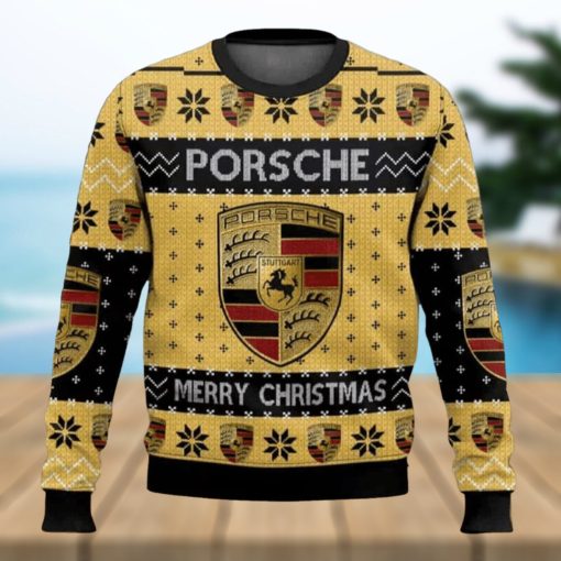 Porsche Merry Christmas Ugly Sweater