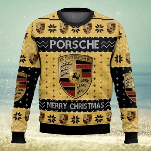 Porsche Merry Christmas Ugly Sweater