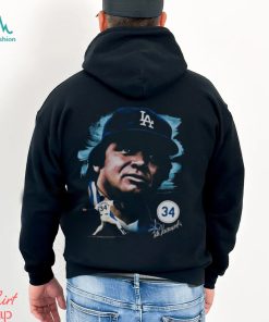 Portrait Tee Los Angeles Dodgers Fernando Valenzuela Shirt
