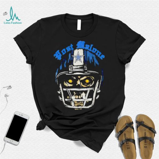 Post Malone x Dallas Cowboys skull shirt