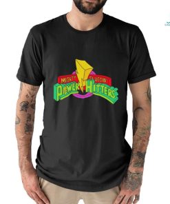 Power Rangers Mighty Sluggin’ Power Hitters logo shirt