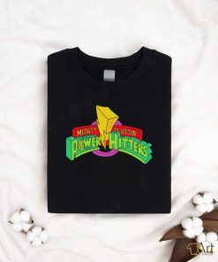 Power Rangers Mighty Sluggin’ Power Hitters logo shirt