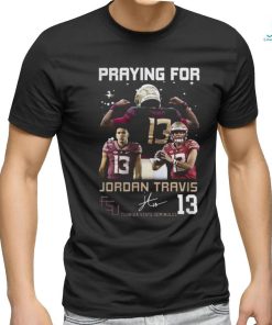 Praying For Jordan Travis Florida State Seminoles Signature T shirt