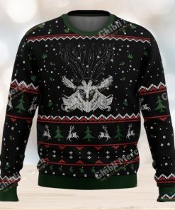 Princess Mononoke Forest Spirit Ugly Christmas Sweater