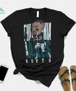 Pro Standard Jalen Hurts Kelly Philadelphia Eagles Avatar Remix Player Graphic T Shirt