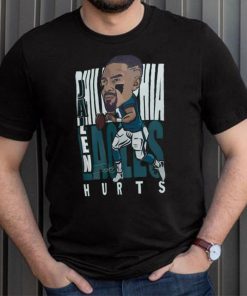 Pro Standard Jalen Hurts Kelly Philadelphia Eagles Avatar Remix Player Graphic T Shirt